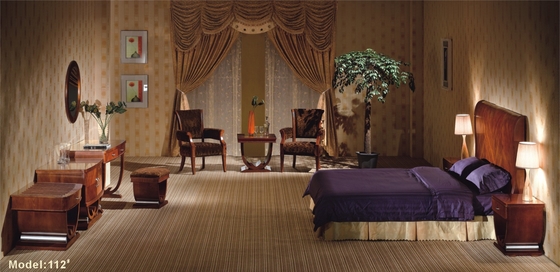 مجموعات غرف النوم الخشبية من Gelaimei بتصميم عتيق مع سرير بطول 2 متر